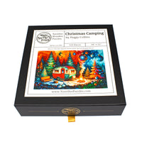 Christmas Camping (514 Piece Wooden Jigsaw Puzzle)
