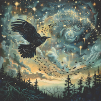 Celestial Shade (457 Piece Wooden Jigsaw Puzzle)