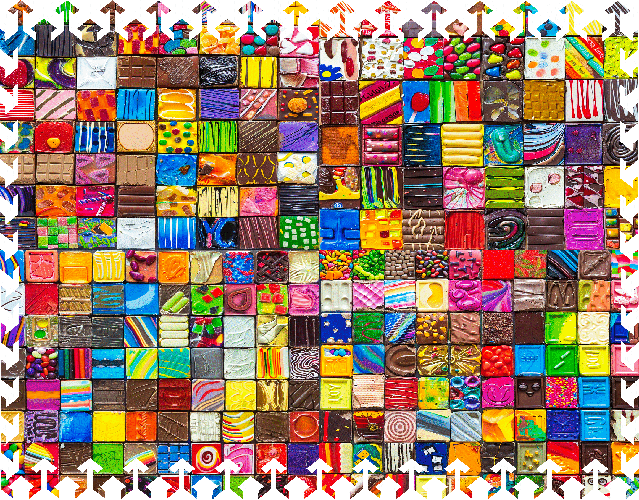 Chocoholic (338 Piece Wooden Jigsaw Puzzle) | Nautilus Puzzles Chocoholic (338 Piece Wooden Jigsaw Puzzle) | Nautilus Puzzles