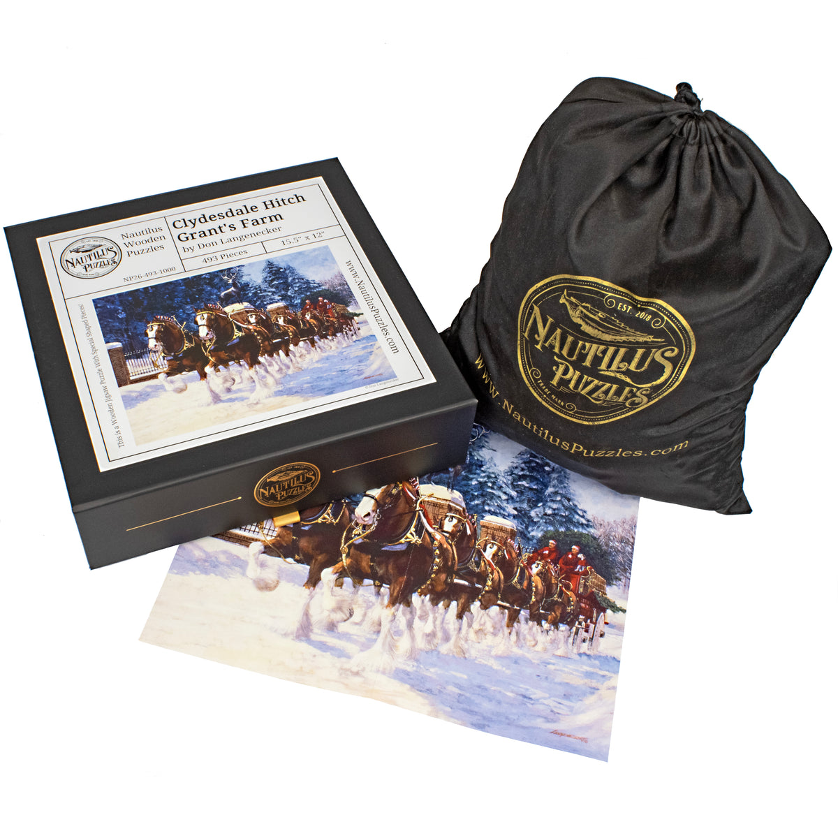 Wooden Horse Puzzle