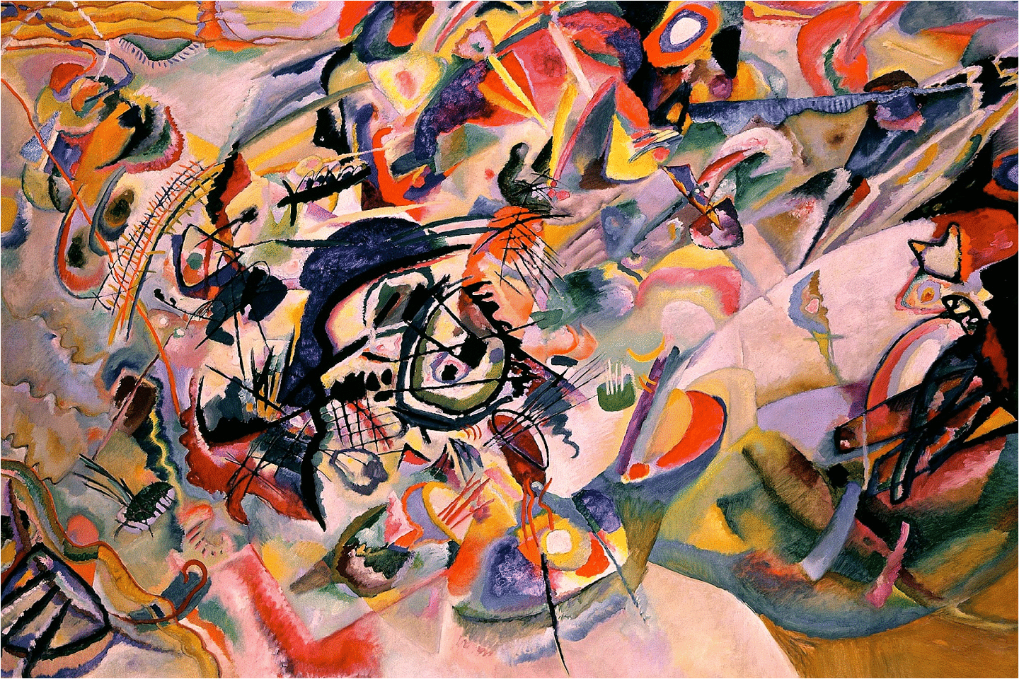 blaue reiter kandinsky composition v