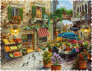 Contentment (476 Piece Wooden Jigsaw Puzzle) - Nautilus Puzzles - Wooden Jigsaw Puzzles For Adults