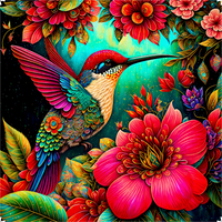 Crimson Flight (478 Piece Wooden Jigsaw Puzzle)