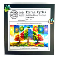 Eternal Cycles (508 Piece Wooden Jigsaw Puzzle)
