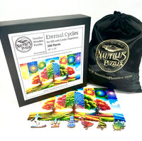 Eternal Cycles (508 Piece Wooden Jigsaw Puzzle)