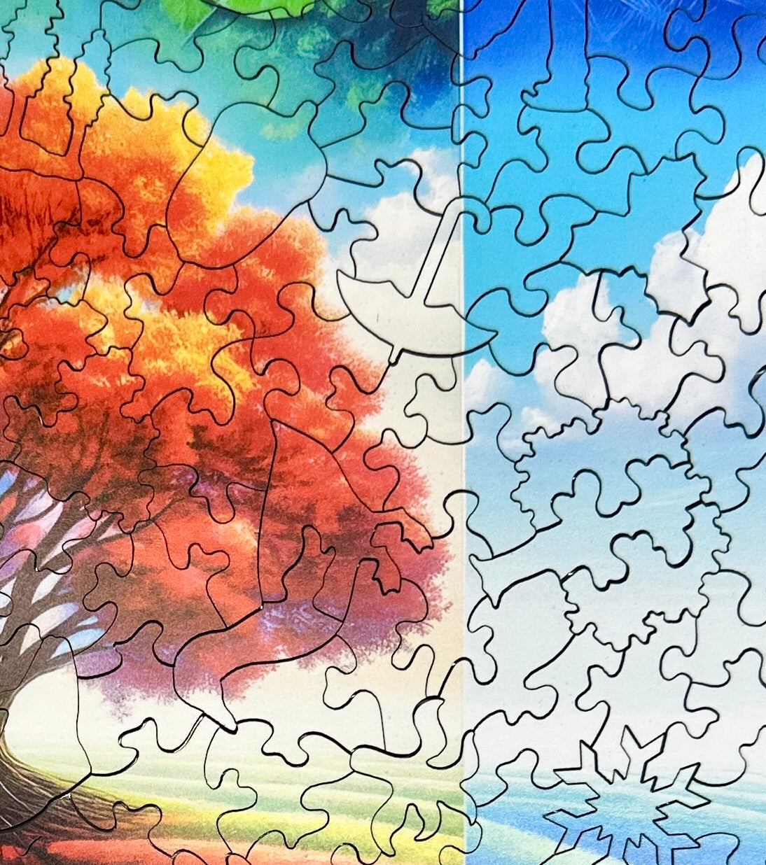 Eternal Cycles (508 Piece Wooden Jigsaw Puzzle)