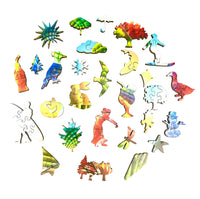 Eternal Cycles (508 Piece Wooden Jigsaw Puzzle)