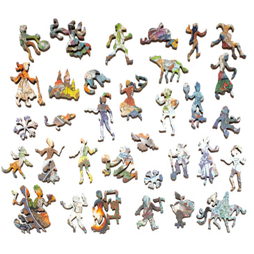 fantasy wooden jigsaw puzzle