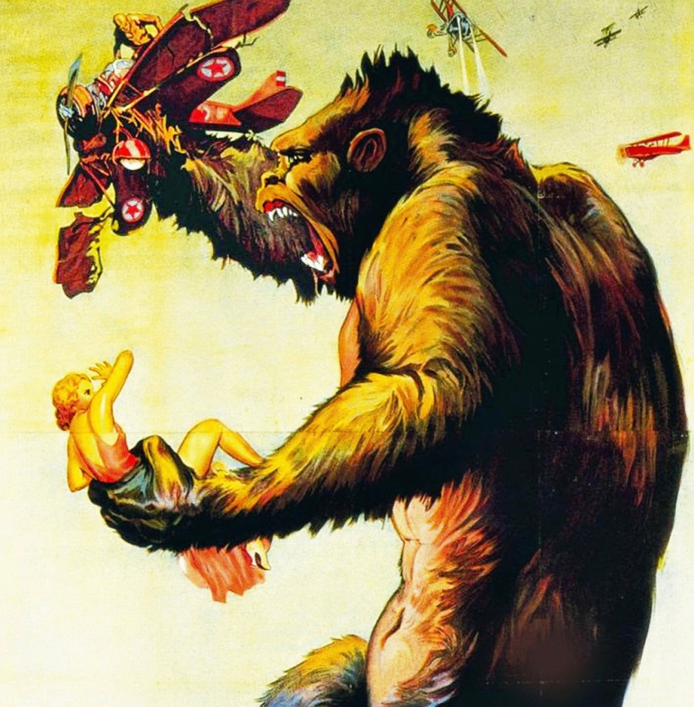 King Kong (516 Piece Wooden Jigsaw Puzzle) | Nautilus Puzzles