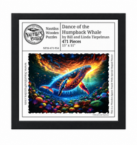 Dance of the Humpback Whale | Wooden Puzzle | 471 Pieces