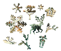 Lantern of the North (51 Piece Mini Christmas Wooden Jigsaw Puzzle)