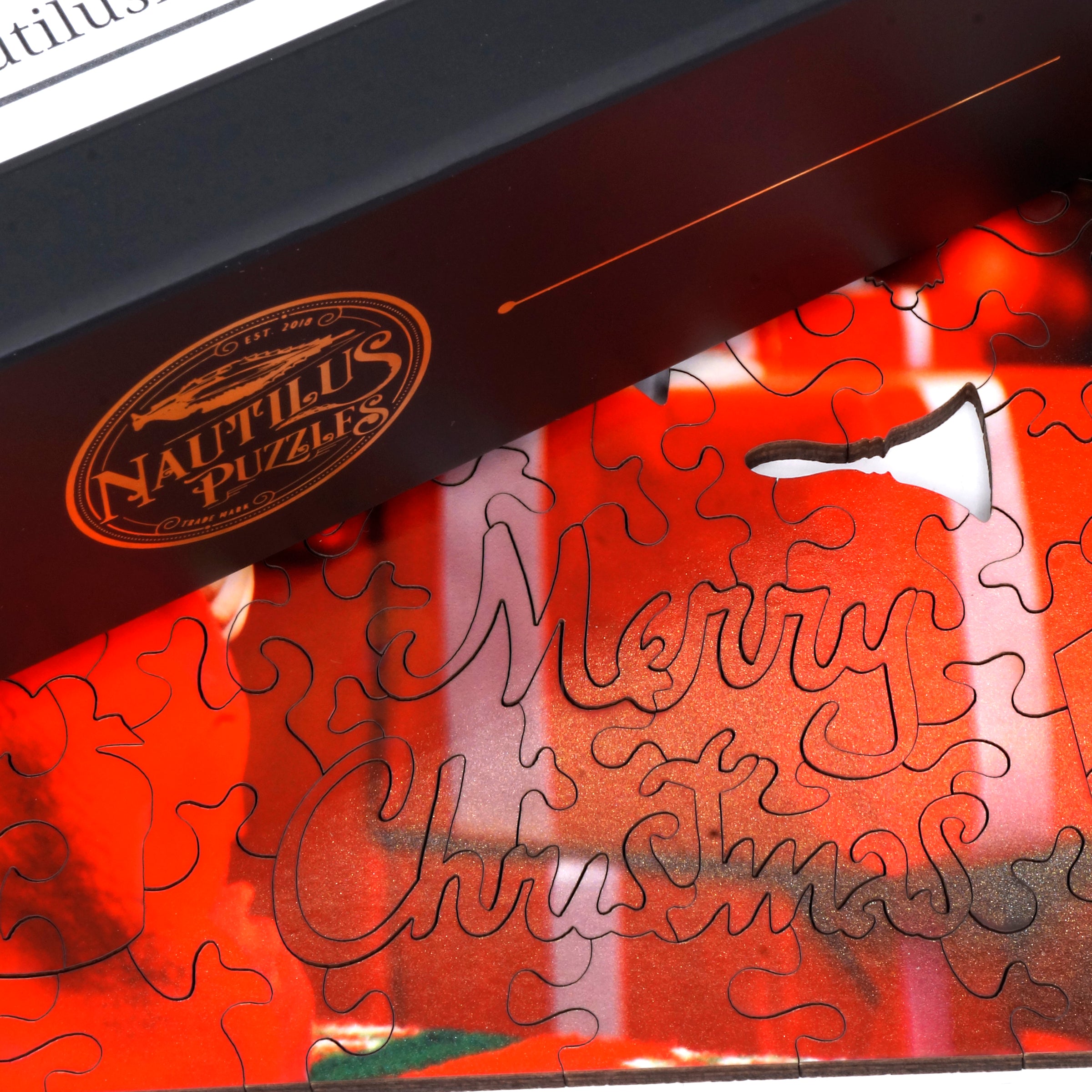 Custom Puzzle - Merry Christmas - Nautilus Puzzles - Wooden Jigsaw Puzzles For Adults