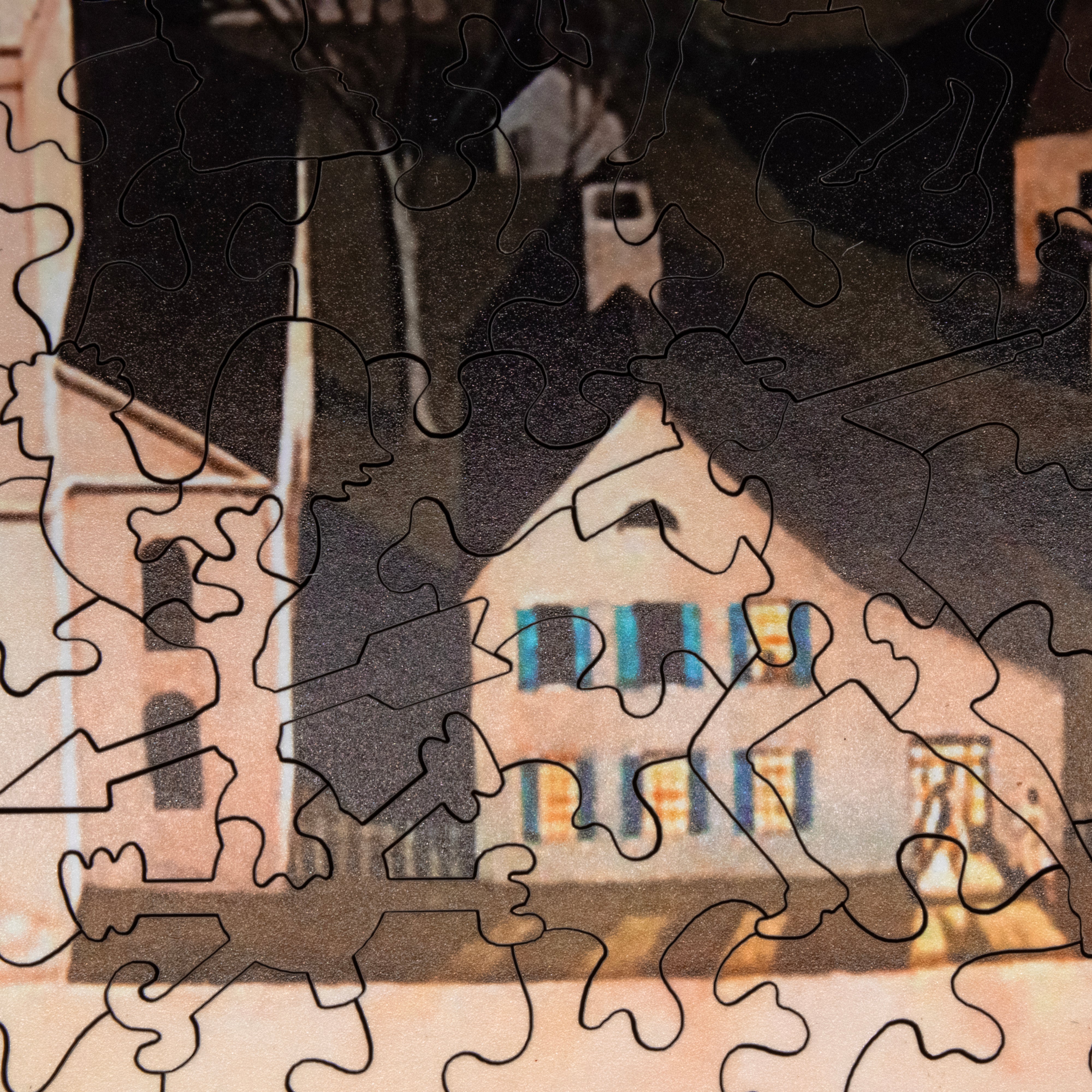 The Midnight Ride of Paul Revere (396 Piece Wooden Histiory Puzzle