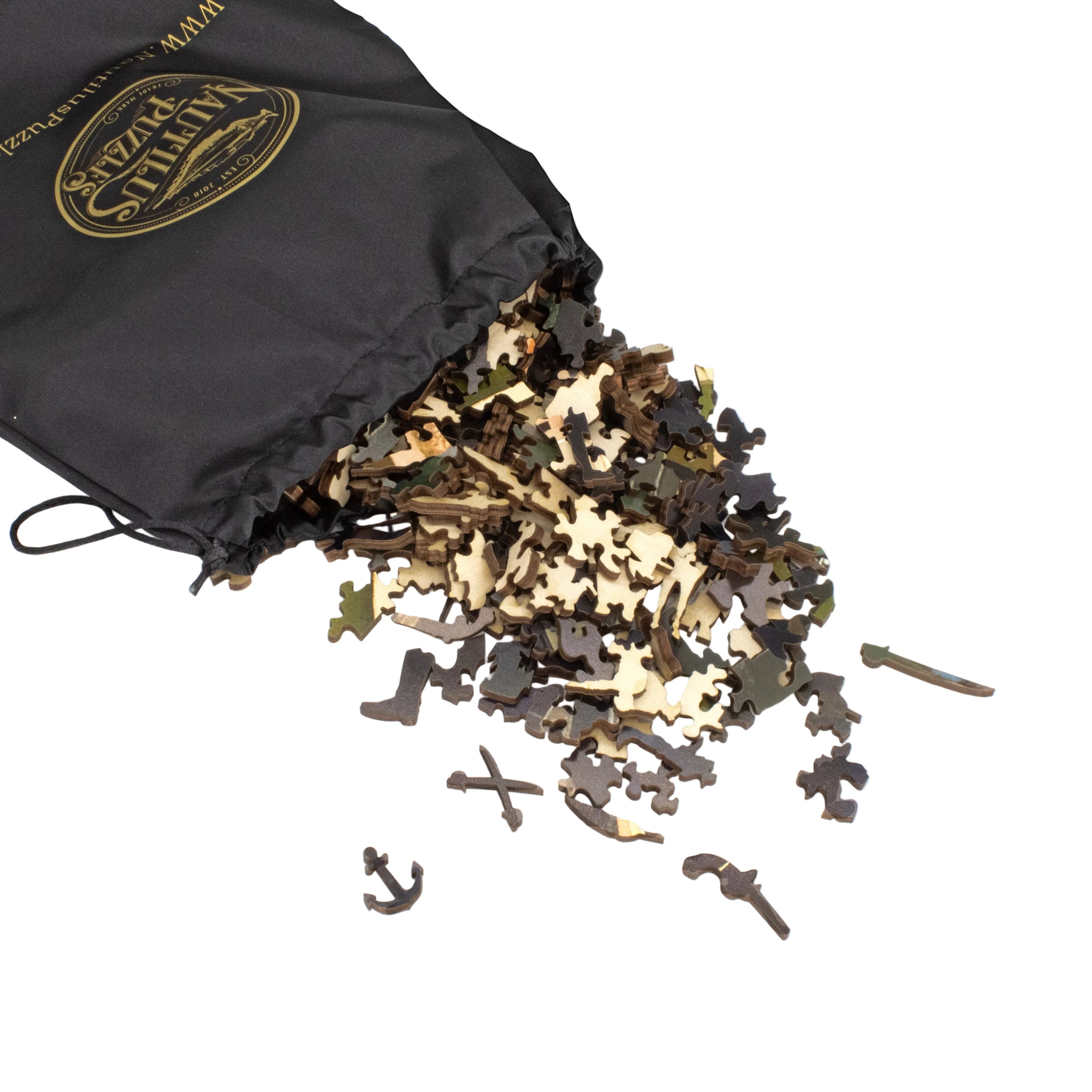 The Midnight Ride of Paul Revere (396 Piece Wooden Jigsaw Puzzle)