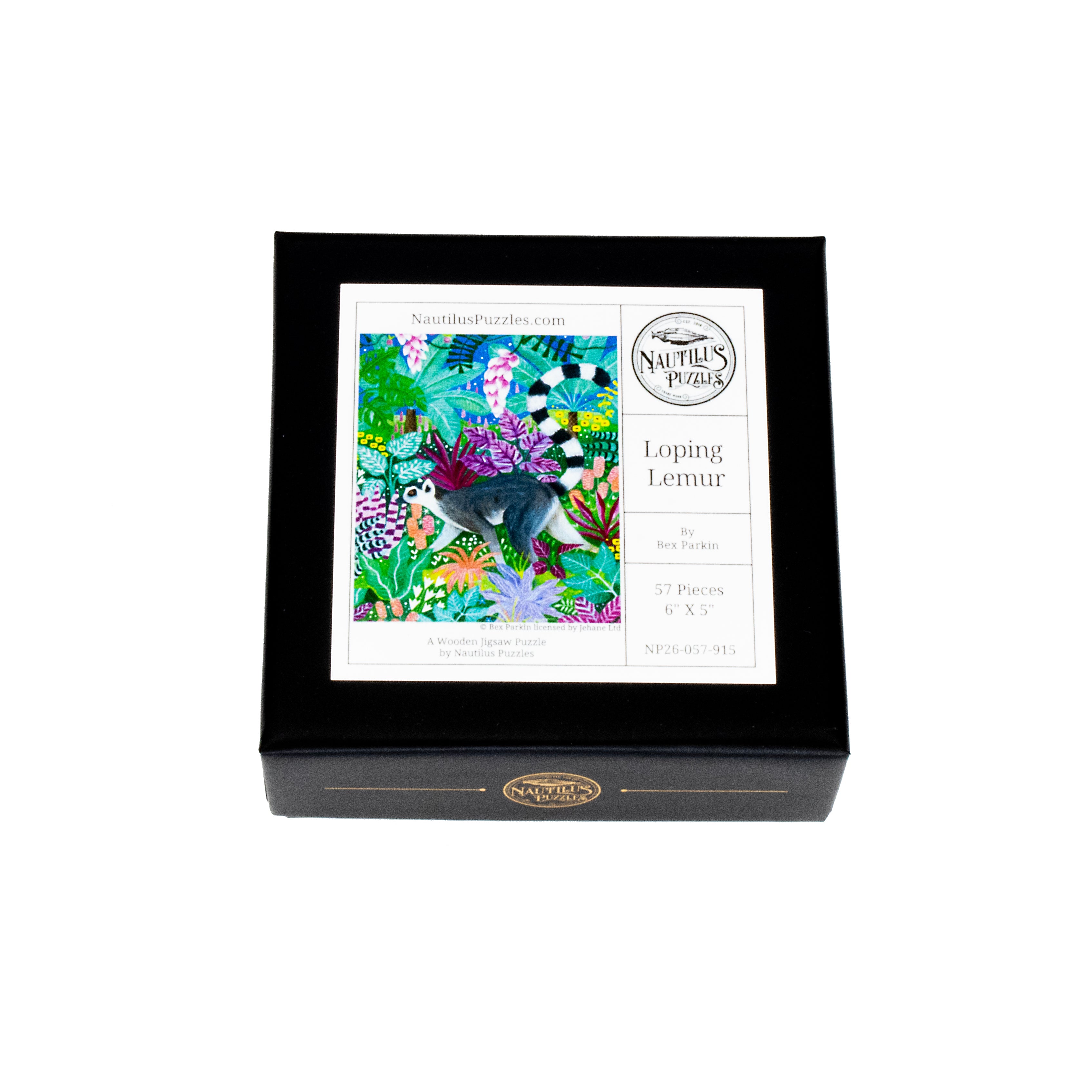 Loping Lemur (57 Piece Mini Puzzle) | Nautilus Puzzles