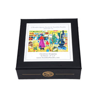 Mosaic wood puzzle