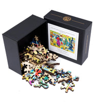 Stave wood puzzles