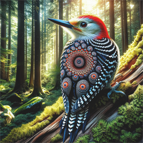 Spirit of the Woodlands (490 Piece Wooden Jigsaw Puzzle)