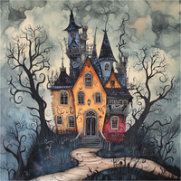 The Witch's House (50 Piece Mini Wooden Jigsaw Puzzle)