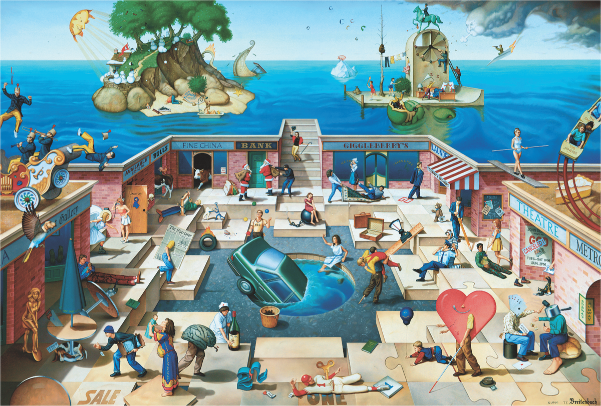 Ultimate Proverbidioms (543 Piece Wooden Jigsaw Puzzle) | Nautilus