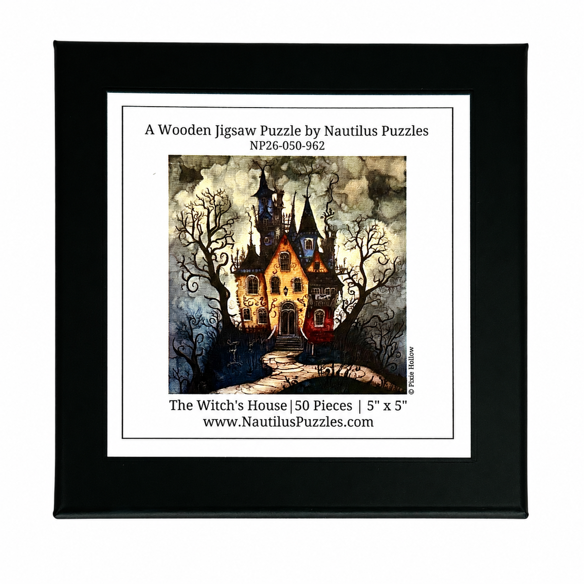 The Witch's House (50 Piece Mini Wooden Jigsaw Puzzle)