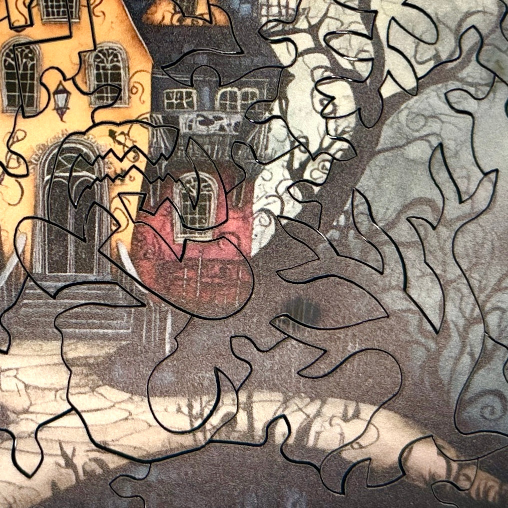 The Witch's House (50 Piece Mini Wooden Jigsaw Puzzle)
