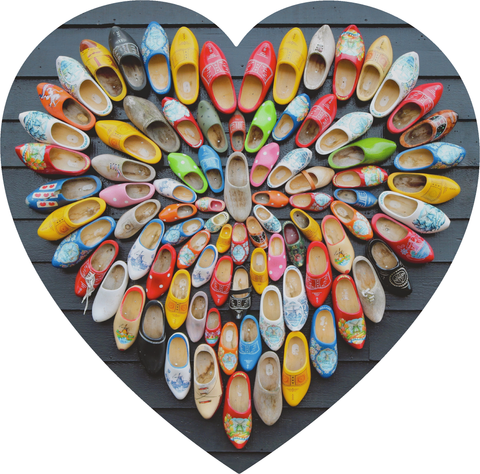 Wooden Heart (150 Piece Shaped Wooden Jigsaw Puzzle)