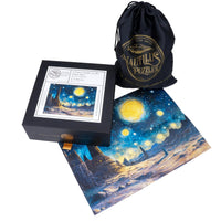 A Starry Night on the Outer Rim | 175 Piece Wooden Puzzle - Nautilus Puzzles - Wooden Jigsaw Puzzles For Adults