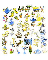 A Woman of Independent Means (519 Piece Wooden Jigsaw Puzzle) - Nautilus Puzzles - Wooden Jigsaw Puzzles For Adults