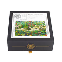 Above and Below (1050 Piece Wooden Jigsaw Puzzle) - Nautilus Puzzles - Wooden Jigsaw Puzzles For Adults