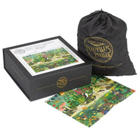 Above and Below (1050 Piece Wooden Jigsaw Puzzle) - Nautilus Puzzles - Wooden Jigsaw Puzzles For Adults