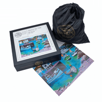 Against the Tide (481 Piece Wooden Jigsaw Puzzle) - Nautilus Puzzles - Wooden Jigsaw Puzzles For Adults