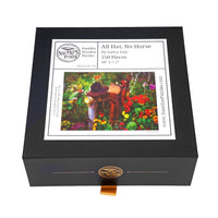 All Hat, No Horse (250 Piece Wooden Jigsaw Puzzle) - Nautilus Puzzles - Wooden Jigsaw Puzzles For Adults