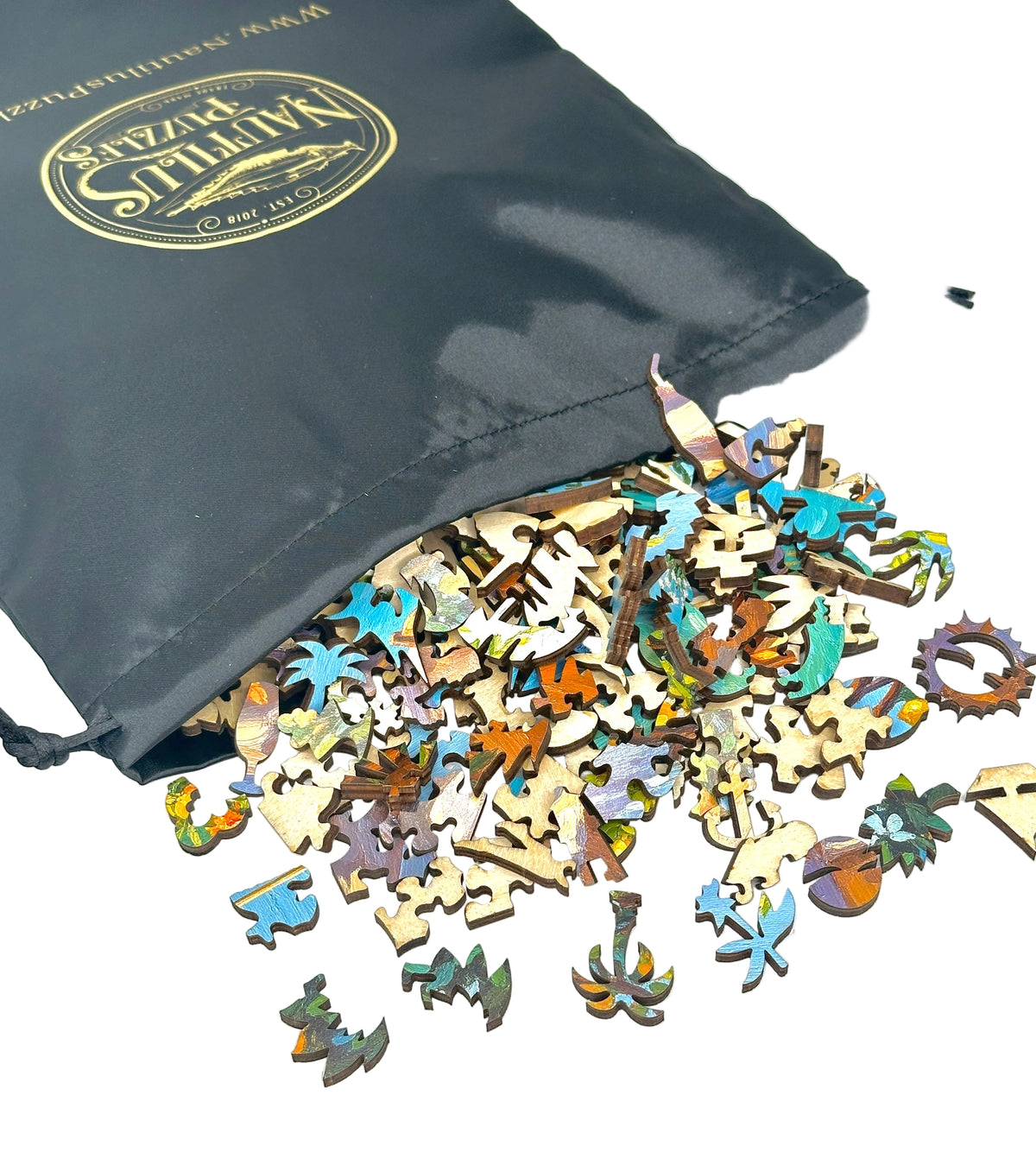 Amalfi Afternoon | Wooden Jigsaw Puzzle | 480 Pieces - Nautilus Puzzles - Wooden Jigsaw Puzzles For Adults
