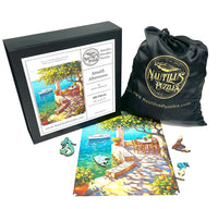 Amalfi Afternoon | Wooden Jigsaw Puzzle | 480 Pieces - Nautilus Puzzles - Wooden Jigsaw Puzzles For Adults