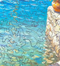 Amalfi Afternoon | Wooden Jigsaw Puzzle | 480 Pieces - Nautilus Puzzles - Wooden Jigsaw Puzzles For Adults