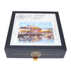 Mosaic wood jigsaw puzzle