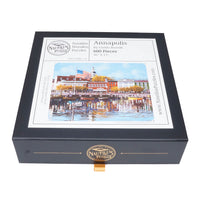Mosaic wood jigsaw puzzle