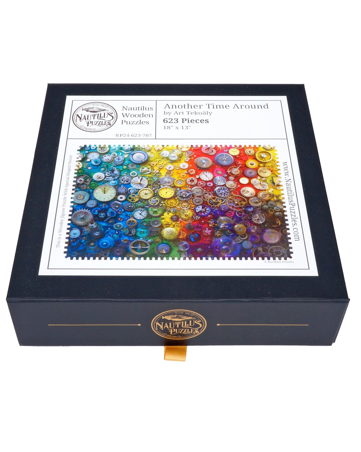 Another Time Around (623 Piece Wooden Jigsaw Puzzle) - Nautilus Puzzles - Wooden Jigsaw Puzzles For Adults