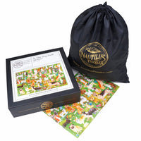 At The Dog Park (500 Piece Wooden Jigsaw Puzzle) - Nautilus Puzzles - Wooden Jigsaw Puzzles For Adults