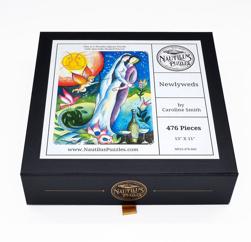 Mosaic wood jigsaw puzzles