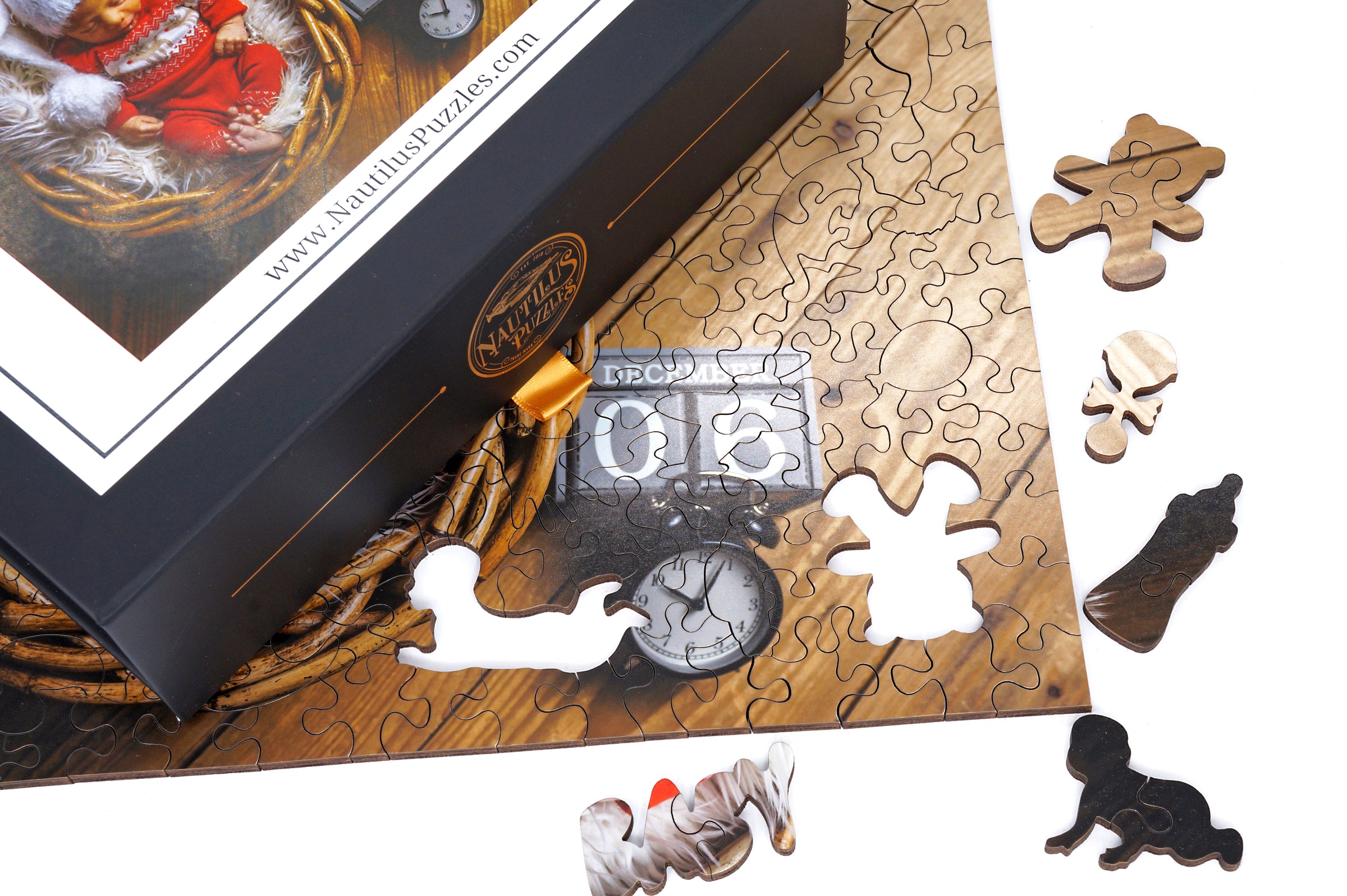 Custom Puzzle - Welcome New Baby - Nautilus Puzzles - Wooden Jigsaw Puzzles For Adults
