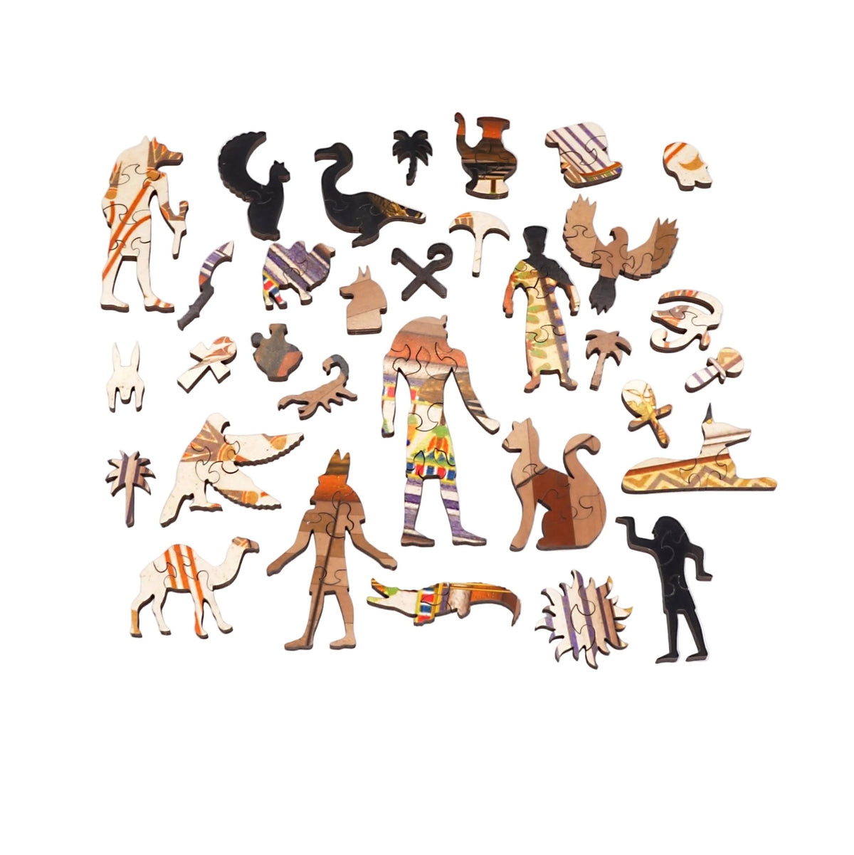 Bast, Goddess of the Home (475 Piece Wooden Jigsaw Puzzle) - Nautilus Puzzles - Wooden Jigsaw Puzzles For Adults