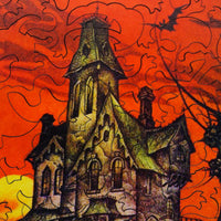 Beware: Haunted House! (47 Piece Mini Wooden Jigsaw Puzzle) - Nautilus Puzzles - Wooden Jigsaw Puzzles For Adults