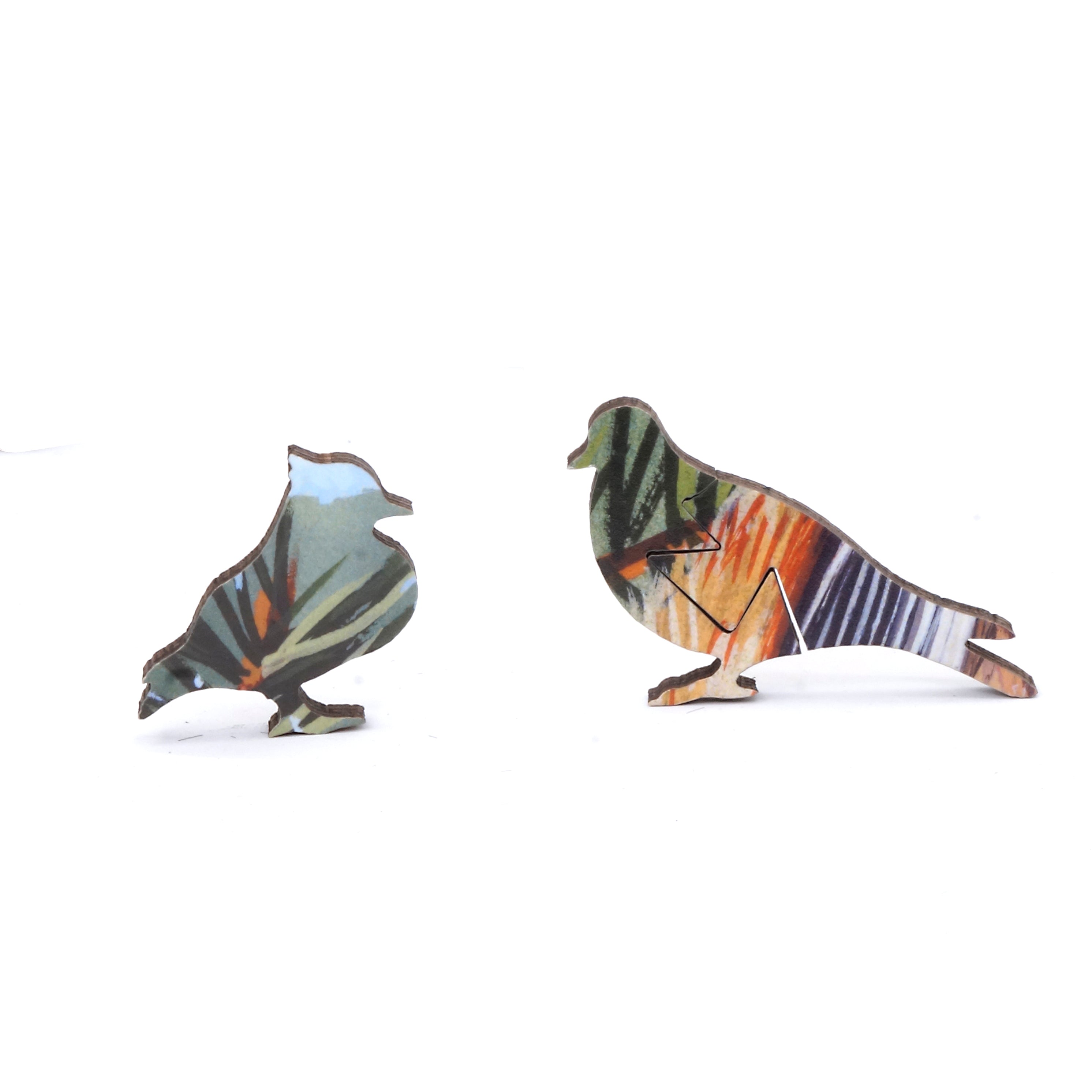 Winter Birdhouses (473 Piece Wooden Jigsaw Puzzle) | Nautilus Puzzles