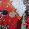 Stave wood jigsaw puzzle