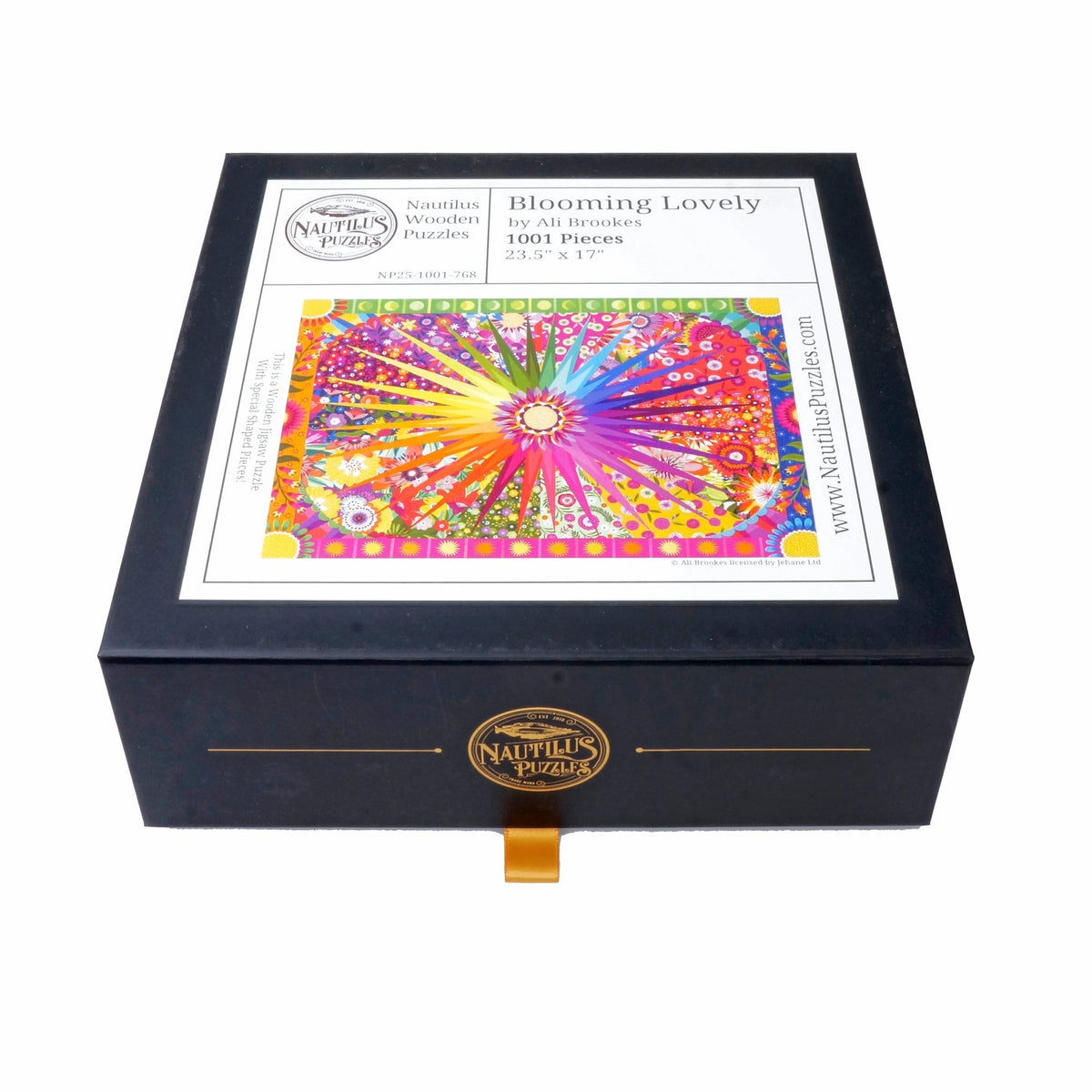 Blooming Lovely - 1000 Piece Puzzles - Nautilus Puzzles - Wooden Jigsaw Puzzles For Adults