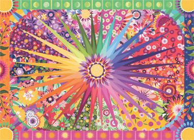 Blooming Lovely - 1000 Piece Puzzles - Nautilus Puzzles - Wooden Jigsaw Puzzles For Adults