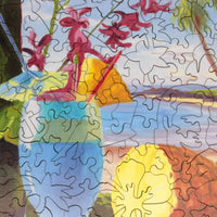 Blue Hawaii (377 Piece Wooden Jigsaw Puzzle) - Nautilus Puzzles - Wooden Jigsaw Puzzles For Adults