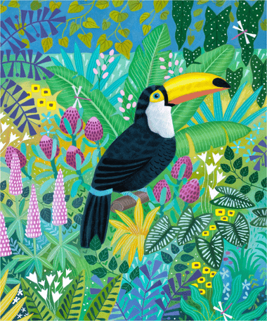 Botanical Bliss - Mini Puzzle Set - Nautilus Puzzles - Wooden Jigsaw Puzzles For Adults